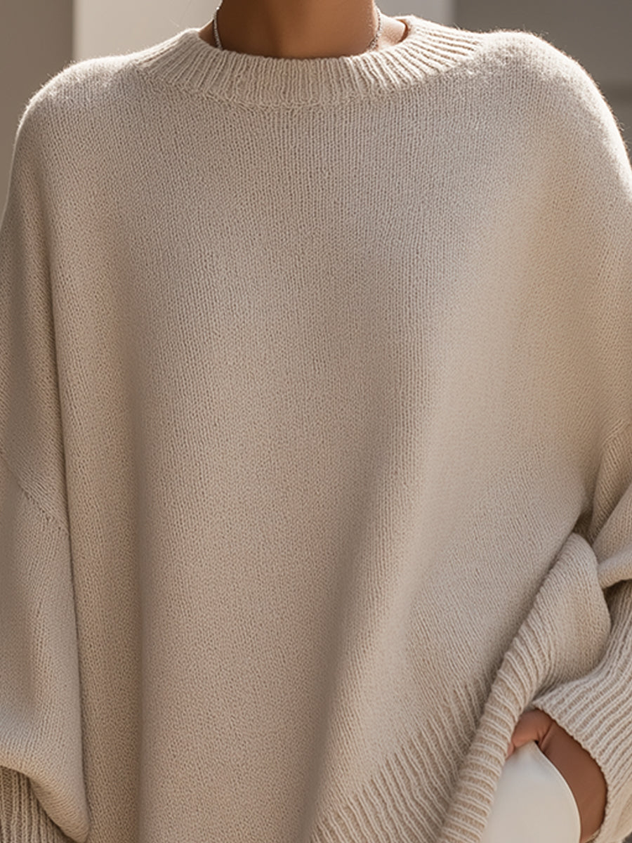 Sade- Oversized Poncho Sweater