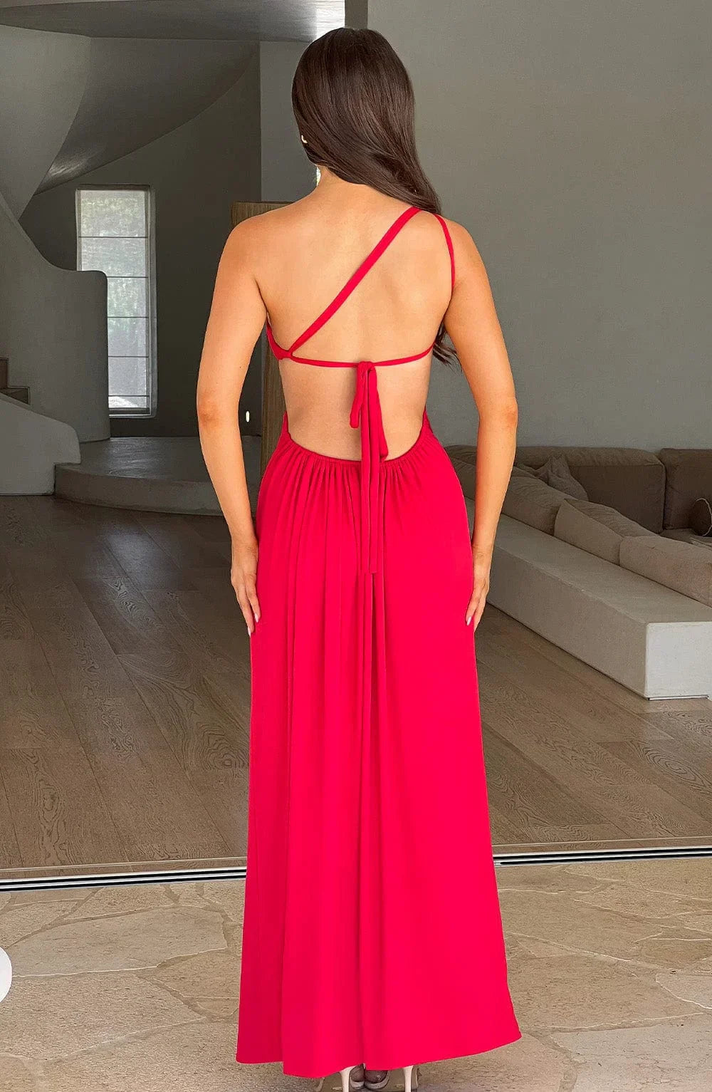 Harriet | One Shoulder Maxi Dress
