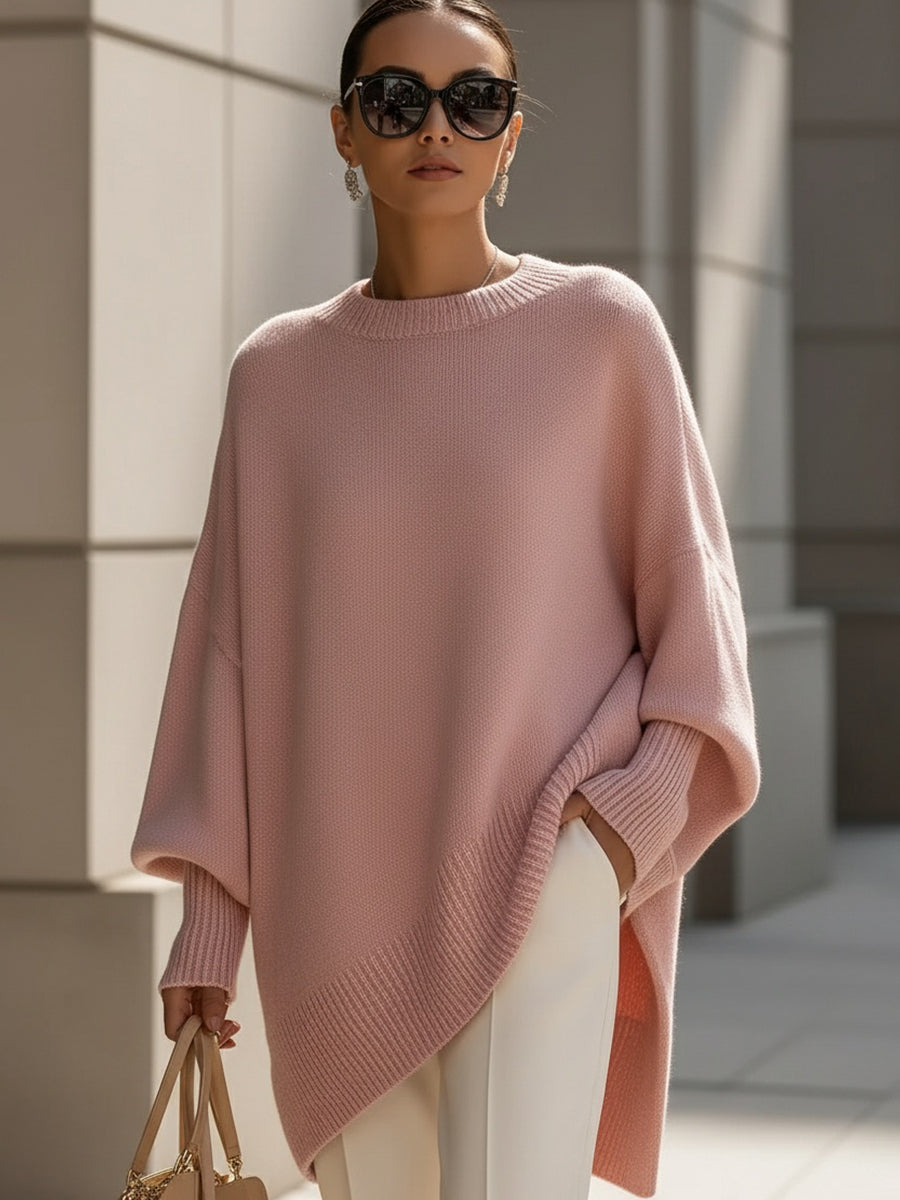Sade- Oversized Poncho Sweater