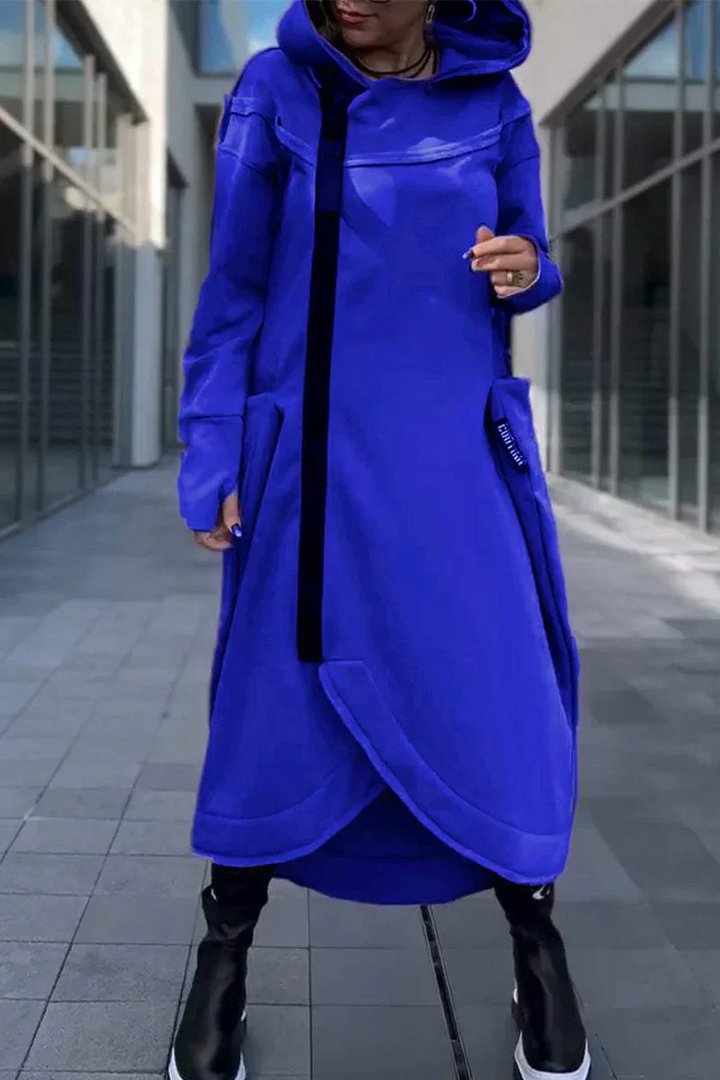MARIE™ | LONG ZIP-UP HOODIE MADE OF LIGHTWEIGHT, BREATHABLE FABRICS