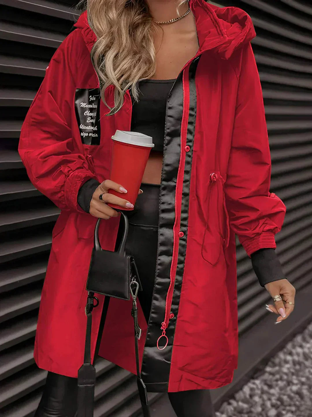 Alessa | Hooded Windbreaker