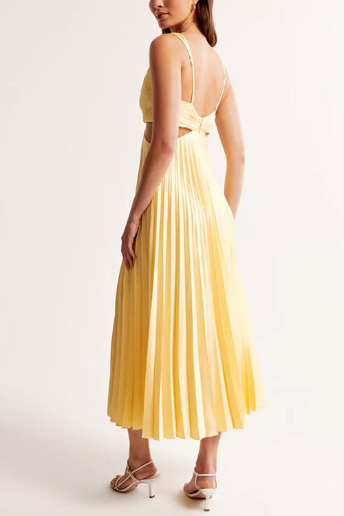 Sage™ – Pleated Maxi Dress