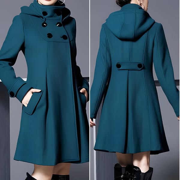Solvara™ – Stylish jacket with pockets and hood