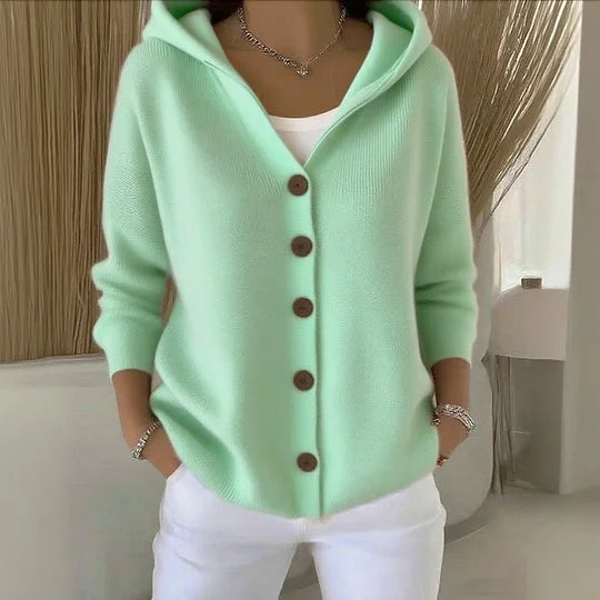 Nylah | Comfortable Long-Sleeve Knit Cardigan