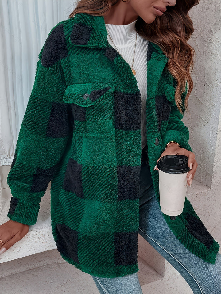 Plush Fleece Winter Jacket