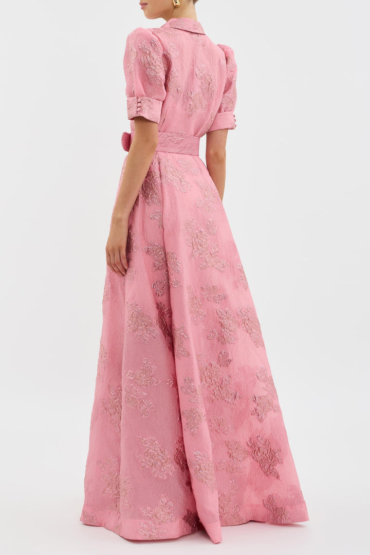 Rebecca - Short Puff Sleeves Dress