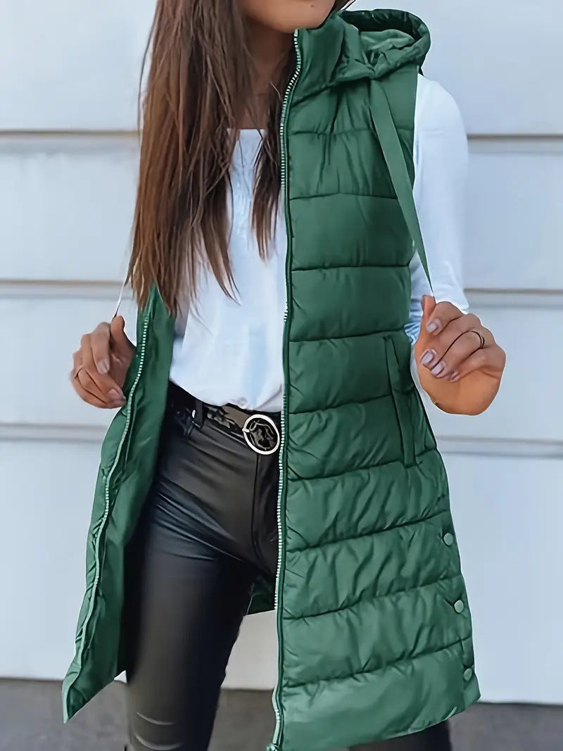Zara™ | Casual Sleeveless Long Vest