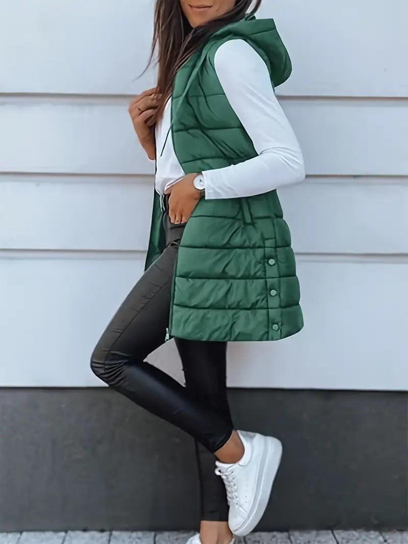 Zara™ | Casual Sleeveless Long Vest
