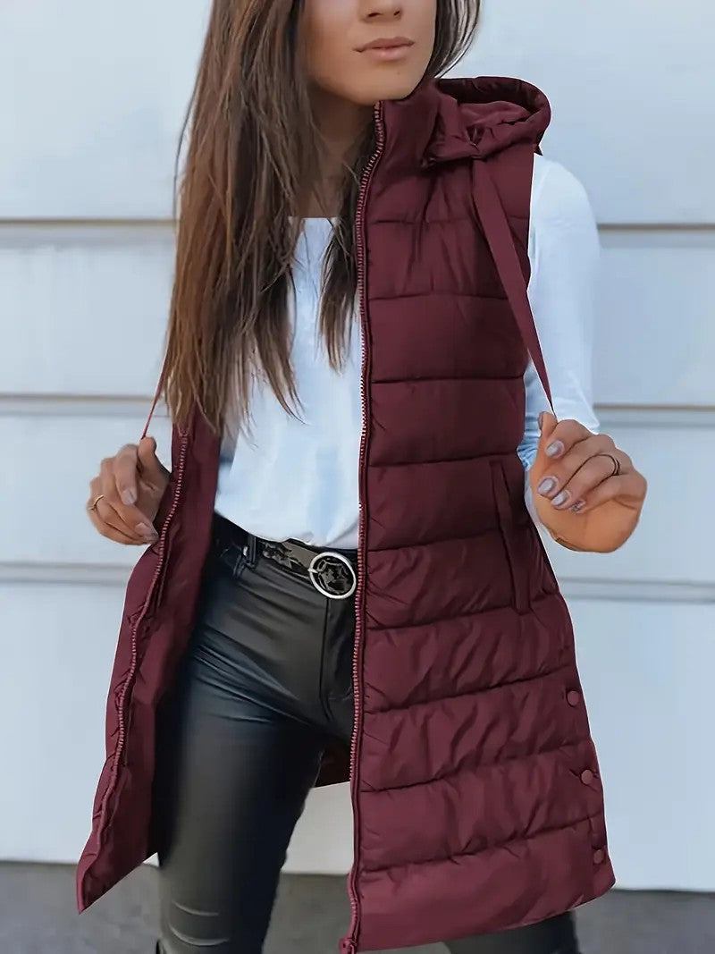 Zara™ | Casual Sleeveless Long Vest