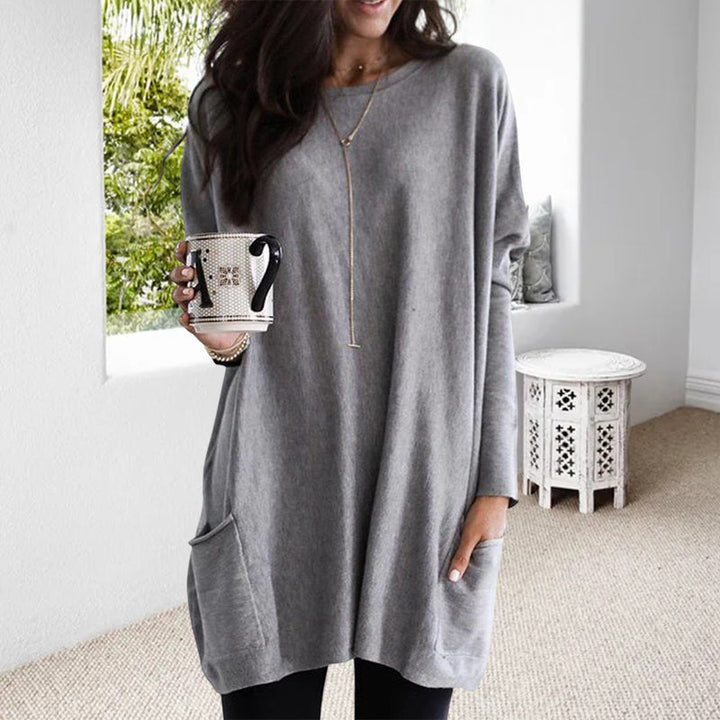 NANCY | RELAXED POCKET TUNIC WITH ELEGANT TUMMY COVERAGE