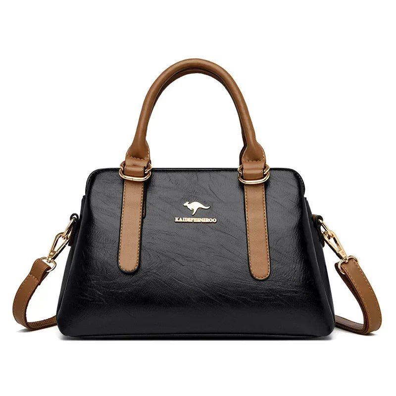 MARIA | BURGUNDY HANDBAG