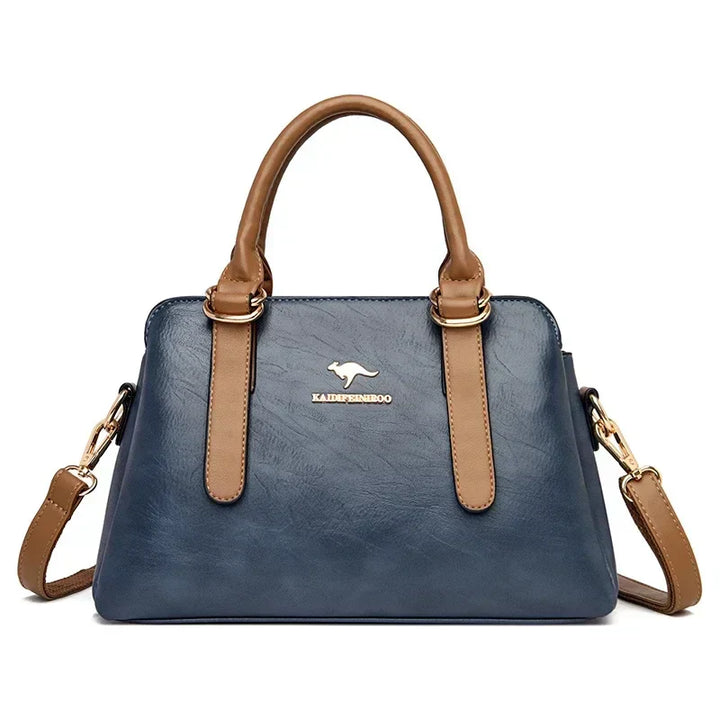 MARIA | BURGUNDY HANDBAG