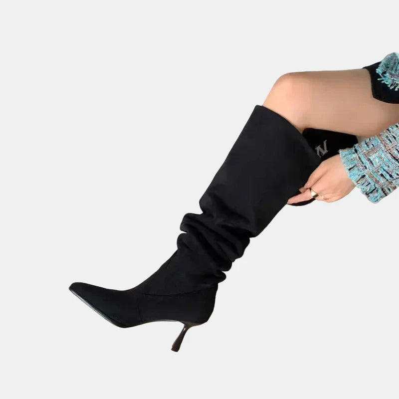Margo | Pointed Toe Heeled Cowboy Boots