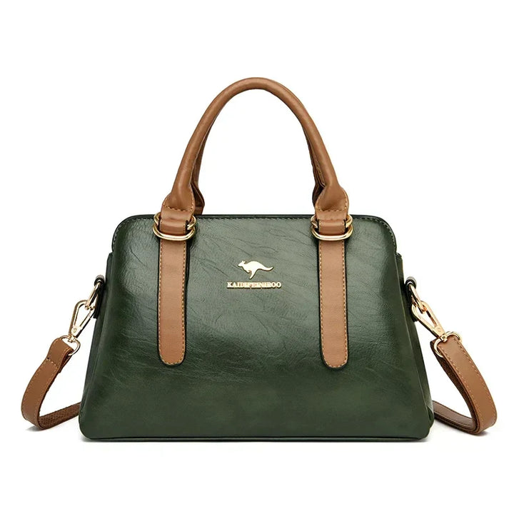 MARIA | BURGUNDY HANDBAG