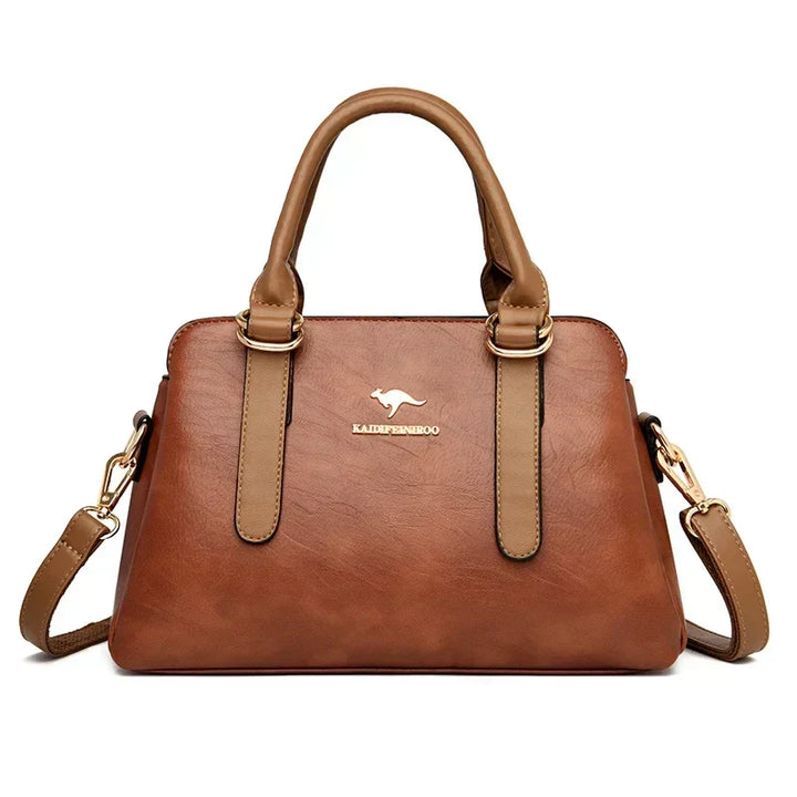 MARIA | BURGUNDY HANDBAG
