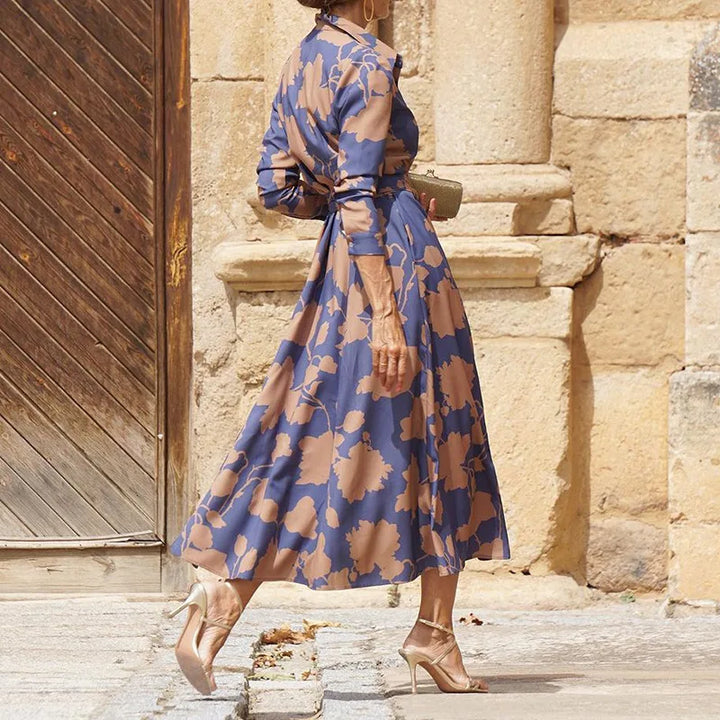 Diana - Elegant Dress with V-Neck