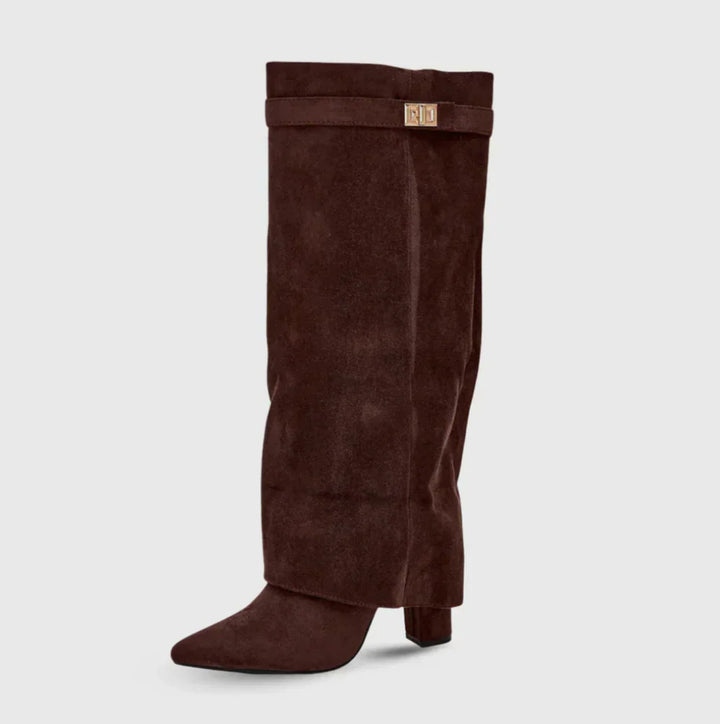 SUEDELIA™ | HIGH SUEDE BOOTS