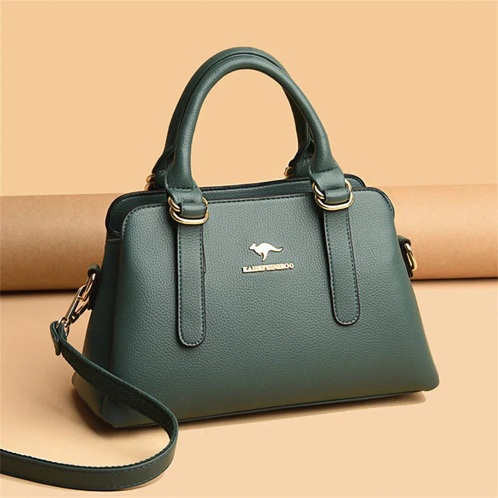 MARIA | BURGUNDY HANDBAG
