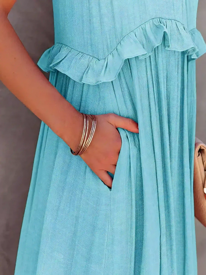 Darcey™ Ruffle Breeze Maxi Dress