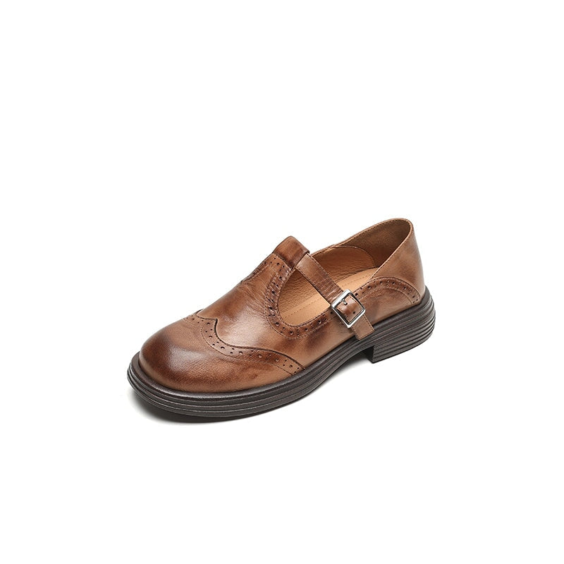 Audrey | Chic Mary Janes Crafted from Leather