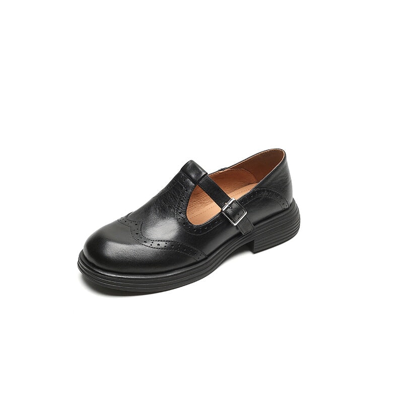 Audrey | Chic Mary Janes Crafted from Leather