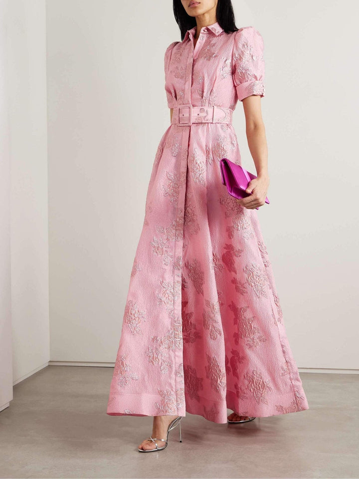 Rebecca - Short Puff Sleeves Dress