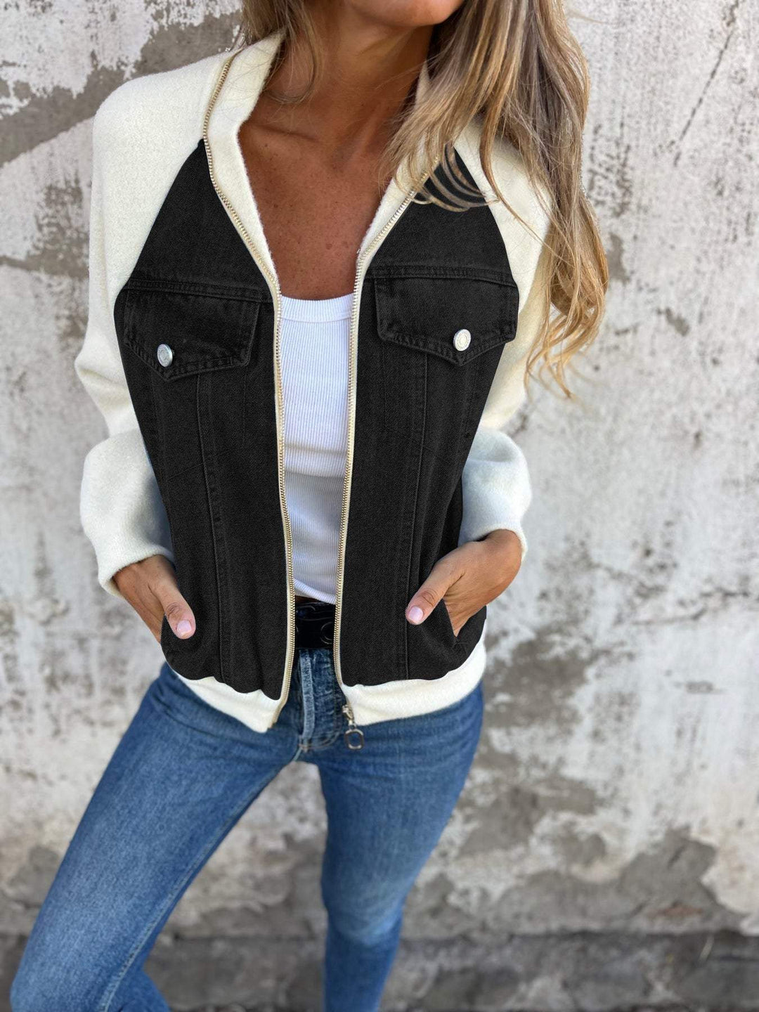 Zendaya™ - Stylish Denim Jacket