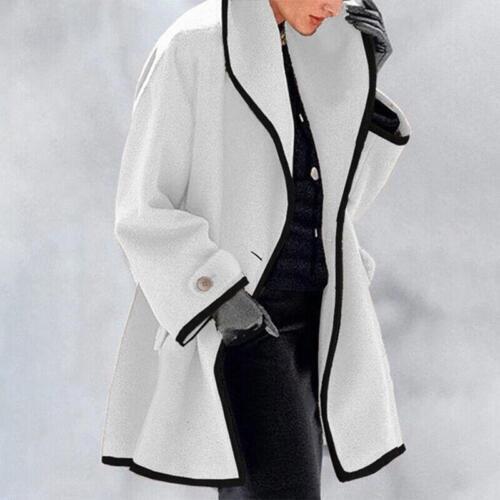Elena | Elegant women's coat with buttons and modern cut